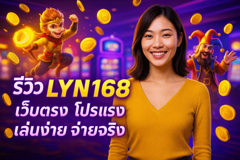 รีวิว LYN168 เว็บตรง โปรแรง เล่นง่ายจ่ายจริง