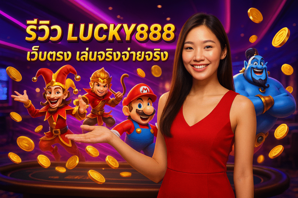 รีวิว LUCKY888 เว็บตรง เล่นจริงจ่ายจริง