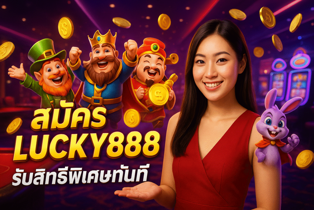 สมัคร LUCKY888 รับสิทธิพิเศษทันที